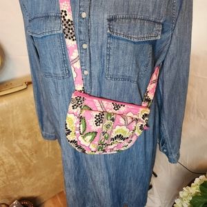 Vera Bradley Crossbody Sadle Bag